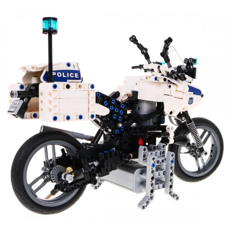 Motocicleta de politie din blocuri de constructie CADA - 539 bucati
